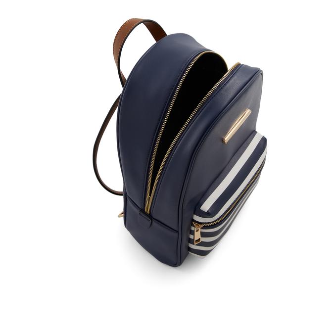 Amalga Women's White/Navy Backpack image number 2