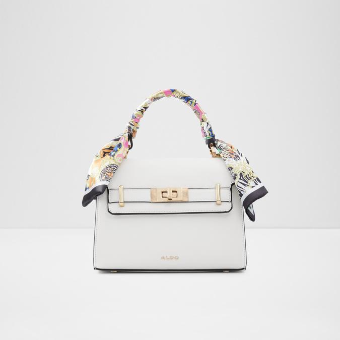 DSandalsna Women's White Top Handle