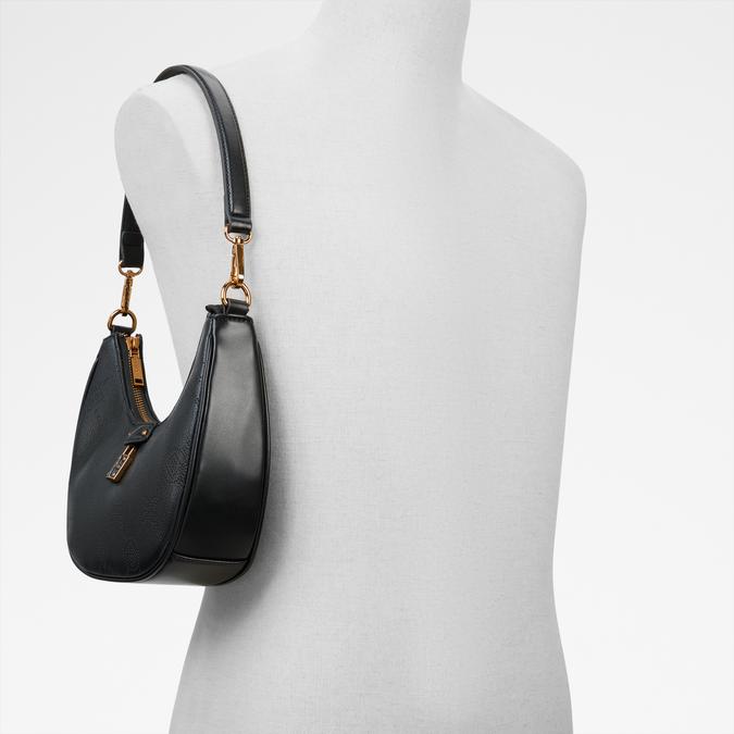 Claudiana Women's Black Shoulder Bag image number 4