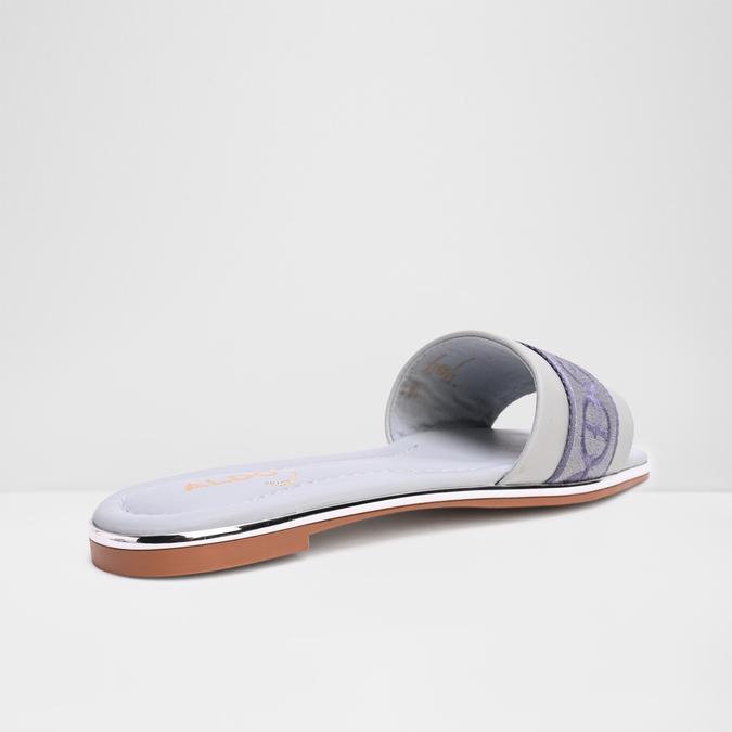 Tendre-In Women's Blue Flat Sandals image number 2