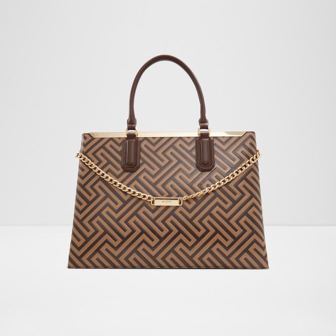 Sagoe Women's Brown Multi Tote