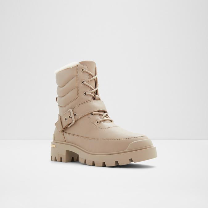 Alpa Women's Beige Lug Boots image number 3