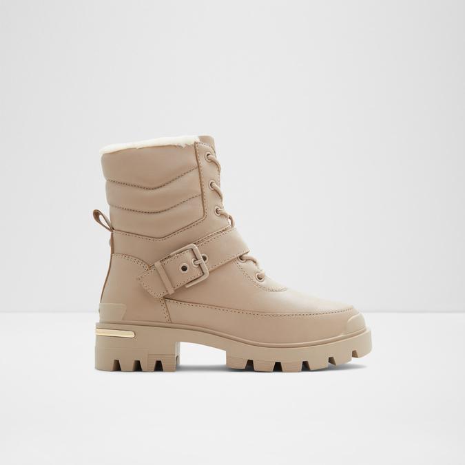 Alpa Women's Beige Lug Boots