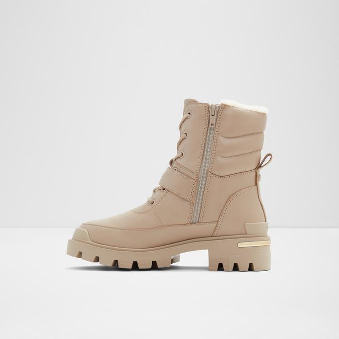 Alpa Women's Beige Lug Boots image number 2
