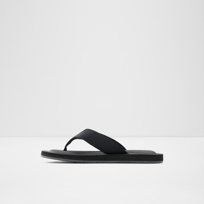 Tengen Men's Black Thong Sandals image number 2