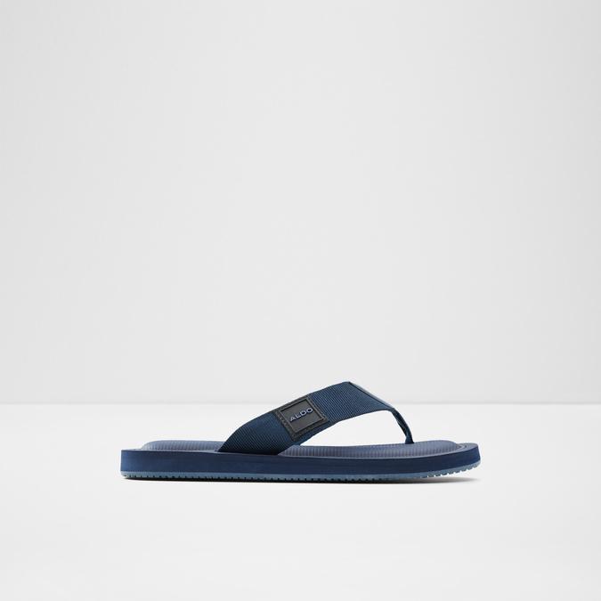 Tengen Men's Navy Thong Sandals
