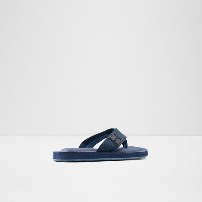 Tengen Men's Navy Thong Sandals