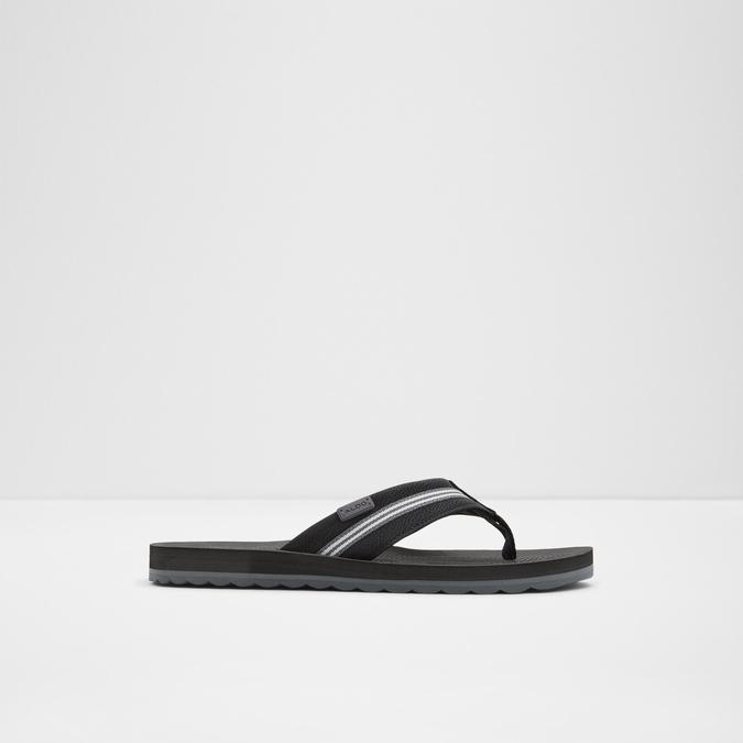 Burges Men's Black Thong Sandals
