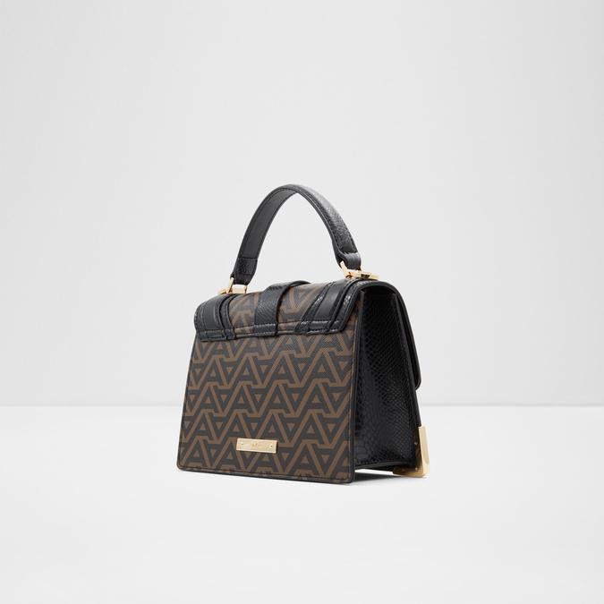 Iconilock Women's Brown Multi Top Handle