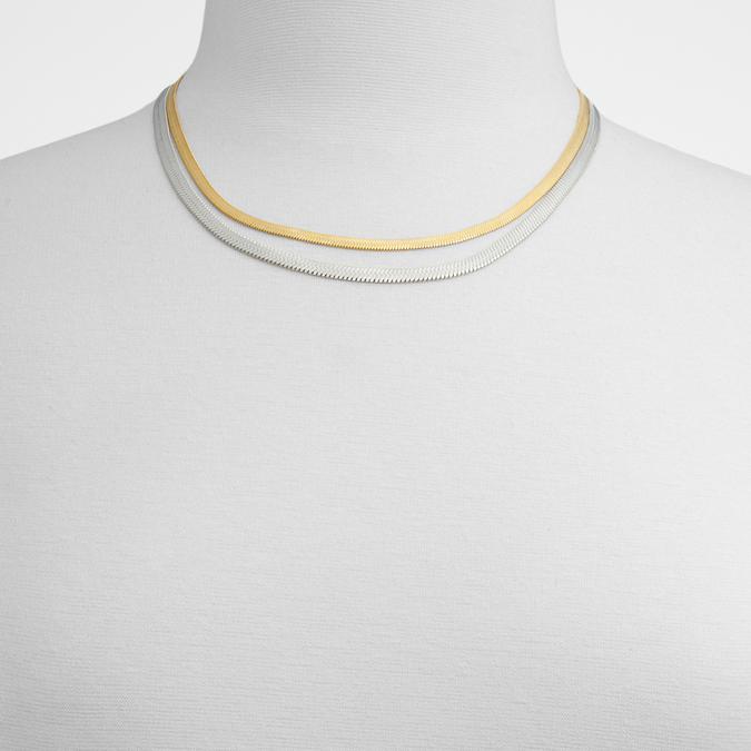 Ledegyn Women's Metallic Multi Necklace
